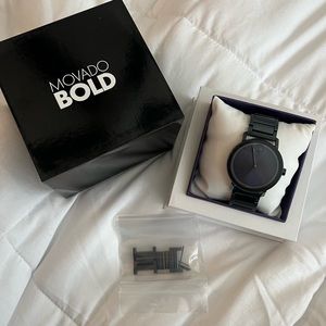 Limited Edition Navy Blue Movado